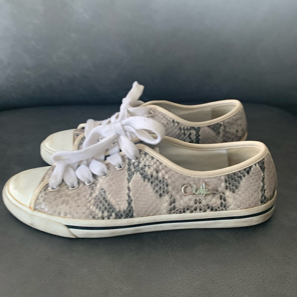 Cole Haan snakeskin sneakers